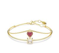 Swarovski - Pulsera de mujer Rojo Circón Capa de aleación de oro Chroma 5683835 - Accessories - Mujer - Amarillo - ONE SIZE -