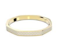 Swarovski Pulsera Dextera, Forma Octogonal, Bañada en Oro, con Cristales, talla M, de la Colección Dextera de Swarovski