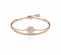 Swarovski - Brazalete Meteora Blanco, Baño tono oro rosa Ref 5683452