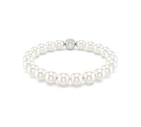 Swarovski Pulsera 'Matrix' plata / blanco perla One Size EUR