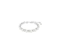 Swarovski Pulsera 'Matrix' plata / transparente / blanco perla One Size plata / transparente / blanco perla
