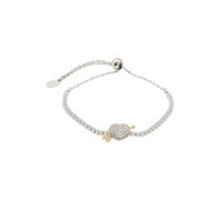 Swarovski Pulsera plata / transparente One Size plata / transparente