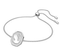 Swarovski pulsera signum cisne,blanco, baño de rodio