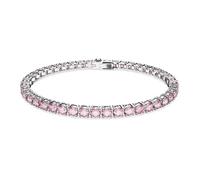 Swarovski - Pulsera Unisex Matrix Tenis Corte Redondo Rosa Rodiado Talla S 5648930 - Accessories - Mujer - Rosa - ONE SIZE -