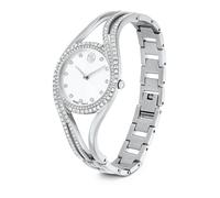 Swarovski Reloj analógico 'Hyperbola' plata / transparente One Size EUR