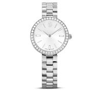Swarovski Reloj Certa, Fabricado en Suiza, Brazalete de Metal, Tono Plateado, Acero Inoxidable