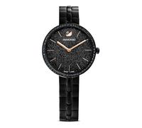 Swarovski Reloj Cosmopolitan, Brazalete de metal, Negro, PVD negro