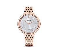 Swarovski Reloj Crystalline Chic, Brazalete de Metal, Tono Oro Rosa, PVD Tono Oro Rosa