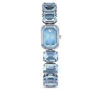 Swarovski Reloj de Pulsera Millenia, Cristales Azules de Talla Octogonal en una Montura de Acero Inoxidable, de la Colección de Millenia