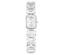 Swarovski Reloj de Pulsera Millenia, Cristales Transparentes de Talla Octogonal, Pieza Central de Zafiro, en Marco de Acero Inoxidable, de la Colección de Millenia