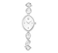 Swarovski Reloj Gema – Pulsera de cristal, Tono plateado, Acero inoxidable