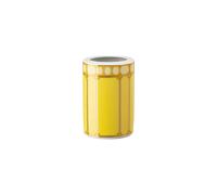 Swarovski Rosenthal - Jarrón Amarillo 15cm Signum Perlas - Florero