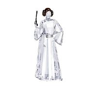 Swarovski Star Wars - Figura de Cristal de la Princesa Leia, Color Blanco, 11
