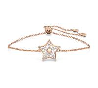 Pulsera Swarovski Stella Blanca, Baño De Oro Rosa Nueva 125€