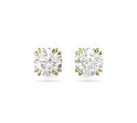 Swarovski Stilla pendientes, cristales blancos talla brillante