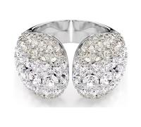 Swarovski sublima - anillo de cóctel para mujer, chapado en rodio, ta