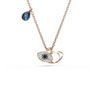 Swarovski Colgante Symbolica Ojo Multicolor Baño tono oro rosa