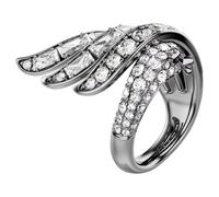 Swarovski THE VIENNA COLLECTION:ANILLO WHI/RUS 58 32 For Womens black 58, 58 EU, Cristales, Chapado en rutenio, Circonita, Circonita.