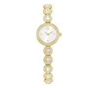 Swarovski Una Angelic Reloj, Pulsera De Cristal, Tono Dorado, Acabado Tono Dorado