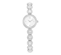 Swarovski Una Angelic Reloj, Pulsera De Cristal, Tono Plateado, Acero Inoxidable