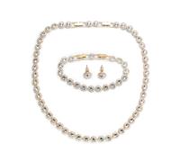 Swarovski Una Angelic Set, Round Cut, Blanco