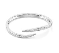 Swarovski Vienna Brazalete, Talla Redonda, Cisne, Blanco, Baño De Rodio