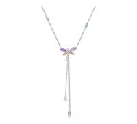Swarovski x Ariana Grande Collar en Y, Tallas mixtas, Libélula, Multicolor, Baño de rodio