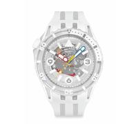 Swatch Aurelia AURITA SSCU09K100 - Reloj sumergible Bioceramic, 44 mm, color blanco