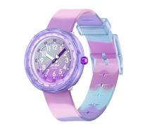 Swatch FCSP131 Flick Flake - Reloj FUZE en morado para niñas, morado