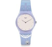SWATCH NEW COLLECTION Reloj Analógico para Mujeres de con Correa en Silicona 7610522776425