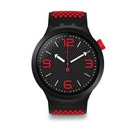 Swatch Reloj Analógico para Hombre de Cuarzo con Correa en Silicona SO27B102