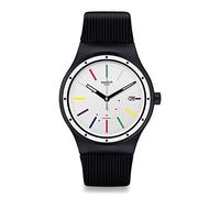 Swatch Reloj Analógico para Hombre de Cuarzo Suizo con Correa en Silicona SUTB408