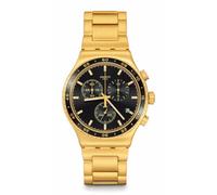 SWATCH Reloj Analógico para Hombres de Cuarzo con Correa en Acero Inoxidable YVG418G