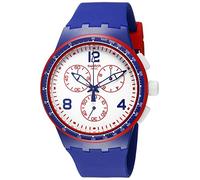 Swatch Reloj de cuarzo Unisex Fast Server 42 mm