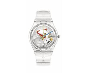 Swatch Reloj de Mujer Clearly Gent, Clásico, Clásico