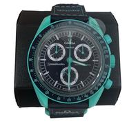 Swatch Reloj de pulsera MoonSwatch omega x Mission to Earth Polar Lights de Biocerámica