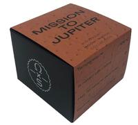 Swatch Reloj de pulsera MoonSwatch Omega x Mission to Jupiter de biocerámica con correa de avestruz