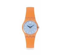 Swatch Reloj Lady LO116 VIEW FROM A MESA, naranja., Correa