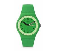 Swatch Reloj New Gent Bio SO29G704 Proudly Green, Correa