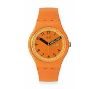 Swatch Reloj New Gent Bio SO29O700 Proudly Orange, Correa