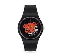 Swatch Reloj New Gent Bioceramic Lacquered SO32B110 Time TO Red Big