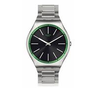 Swatch Reloj Skin Irony SS07S128G GREEN GRAPHITE, Pulsera