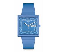 Swatch Reloj What If Sky, Azul, M, Clásico