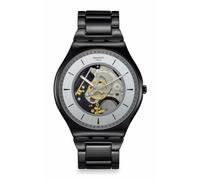 Swatch SS07B113G TRAIN THE HANDS - Reloj de pulsera, negro, negro