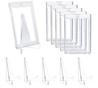 SWAWIS 5 Juegos Fundas Magnéticas Tarjetero 35PT Cartas Coleccionables Marco más Soportes Protección UV