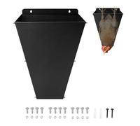 SWAWIS Cono de Sacrificio para Aves Tamaño Mediano - Equipo de Procesamiento de Aves de Corral, Sujeta Firmemente el Ave, para Pollos, Patos, Gansos y Otras Aves de Hasta 3.6 kg