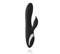 Sway Vibes No. 2 (Negro) Vibrador Impermeable; Simulador flexible de juguete sexual; Mujeres de juguete vibrante de silicona suave; Regalos para mujer con 12 motores de vibración