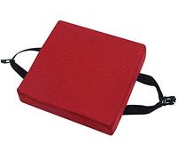 SWD TWTH Cojines para silla de comedor, antideslizantes, cojines para silla de comedor, lavable, cuadrados, para taburete, jardín, interior y exterior (30 x 30 x 5 cm, rojo)