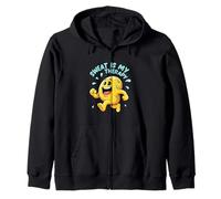 Sweat Is My Therapy Running Workout Funny Sudadera con Capucha