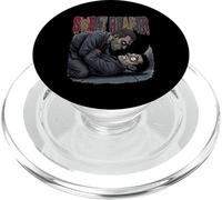Sweat Reaper - Arte brasileño de Jiu Jitsu Hard Roll PopSockets PopGrip para MagSafe